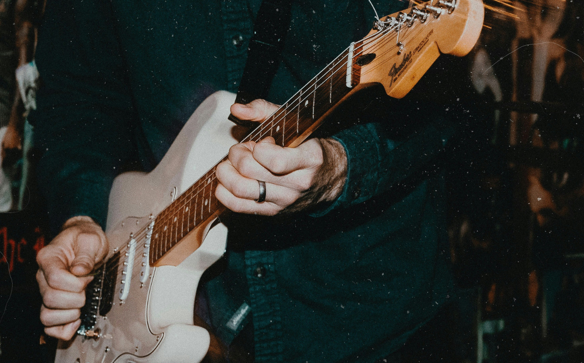 Low Throes Guitar Close Up 