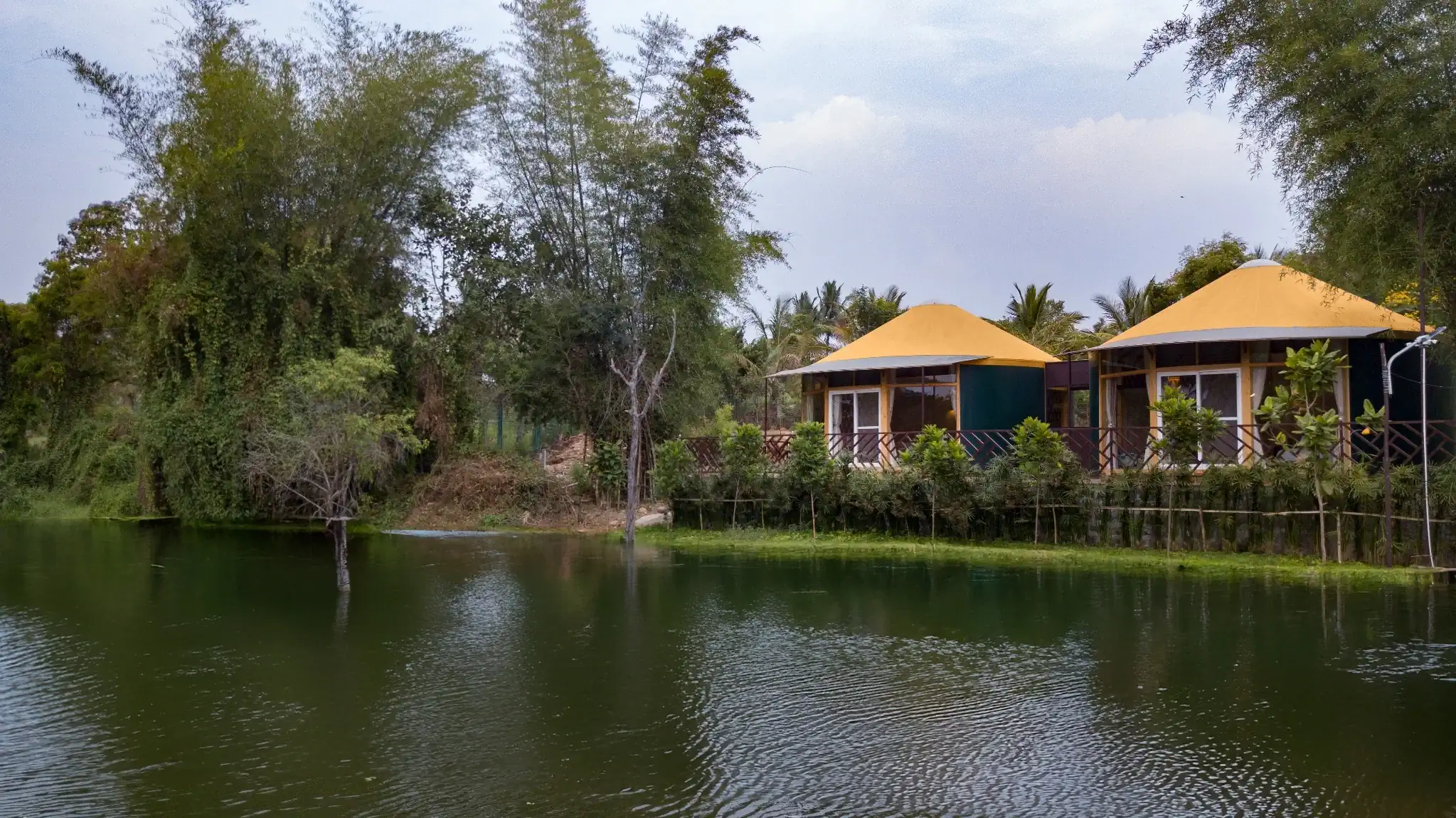 Fully customizable yurt for personal retreats