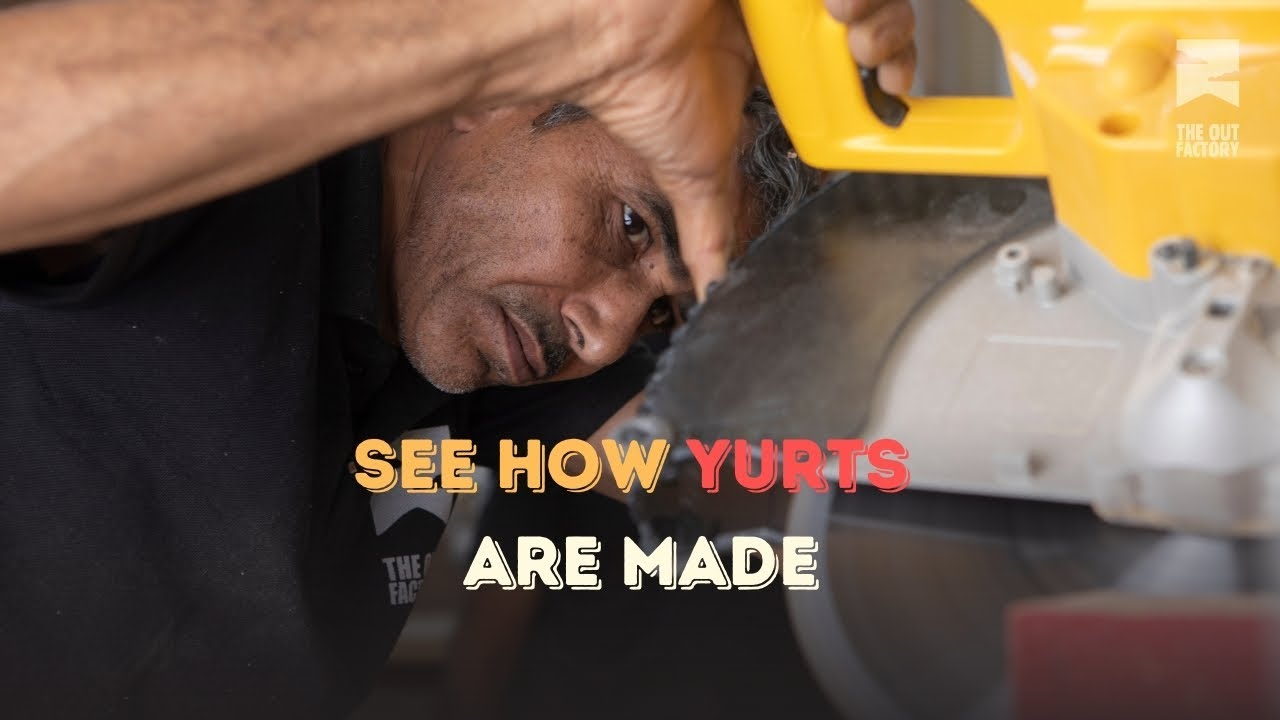 Premium glamping yurt with long-lasting build