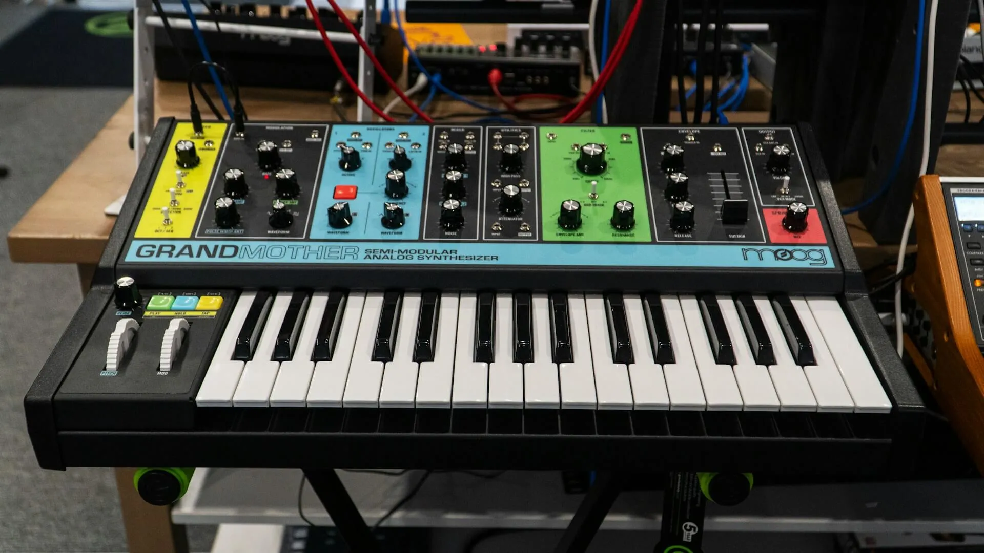 Moog Grandmother illustration