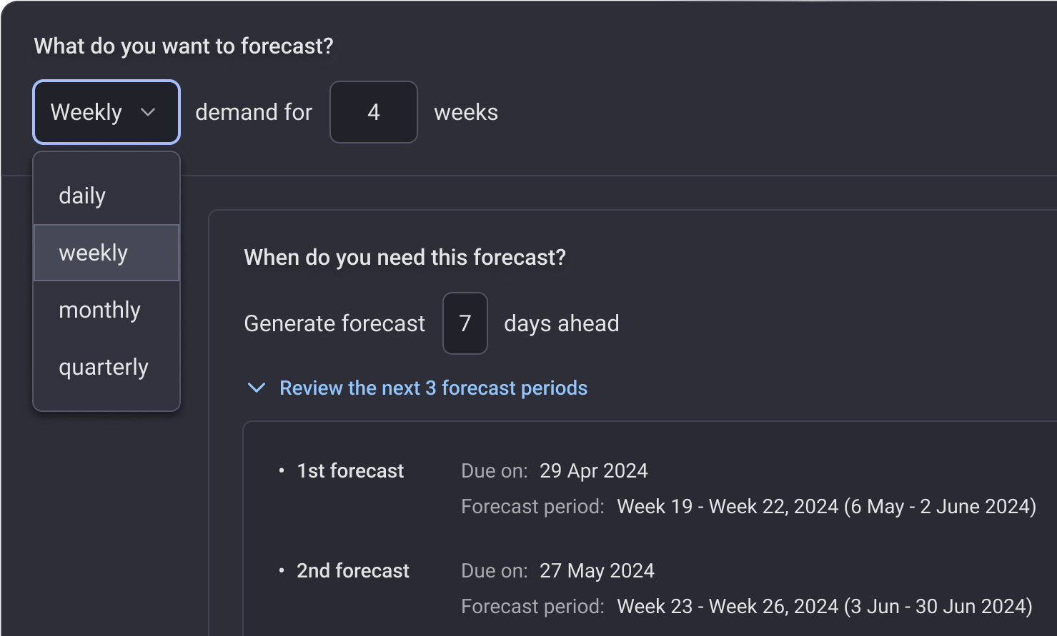 Automatic Forecast Pipeline