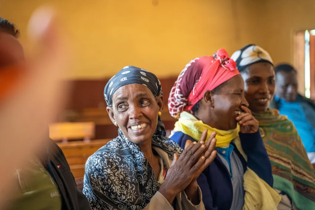 Damer på kurs i Etiopia