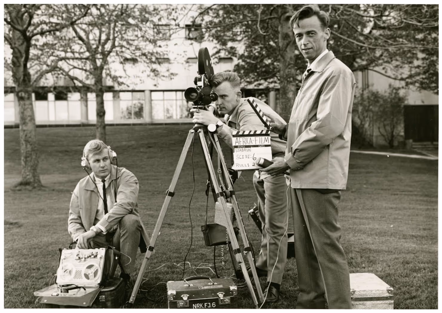 NMS sin medieavdeling var stor på 70-tallet