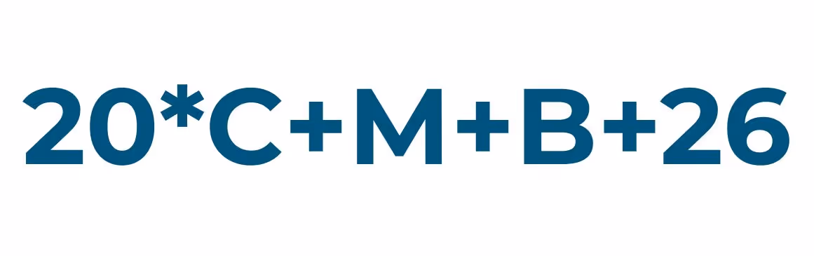 JPG-versjon av velsignelsesremsen til Hellige tre kongers-dag 2026