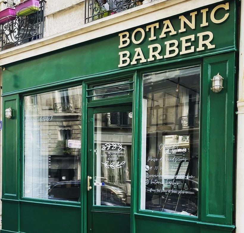 Salon botanic barber 18e