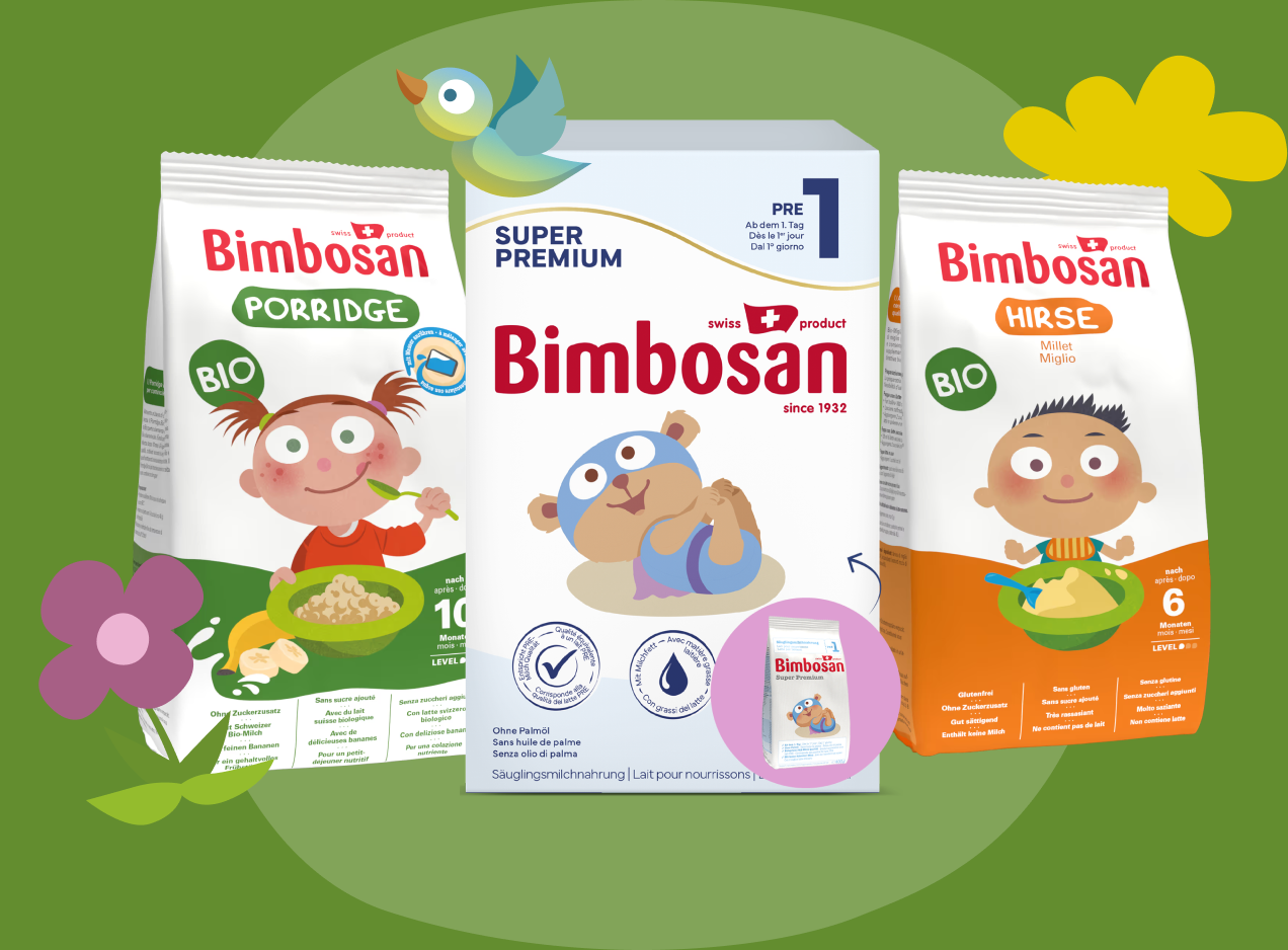 Bimbosan Produkte Gratismuster