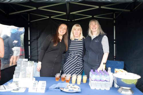 Stalls selling handmade Scottish crafts and gifts