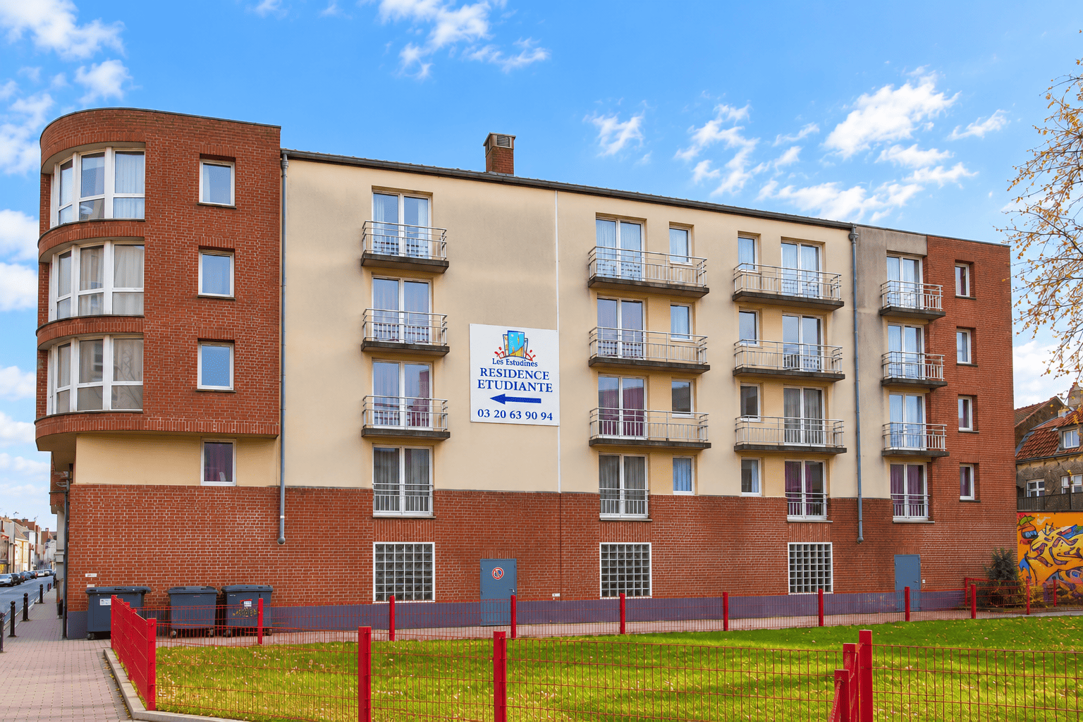 Les Estudines - Lille d'Artois - Lille - façade