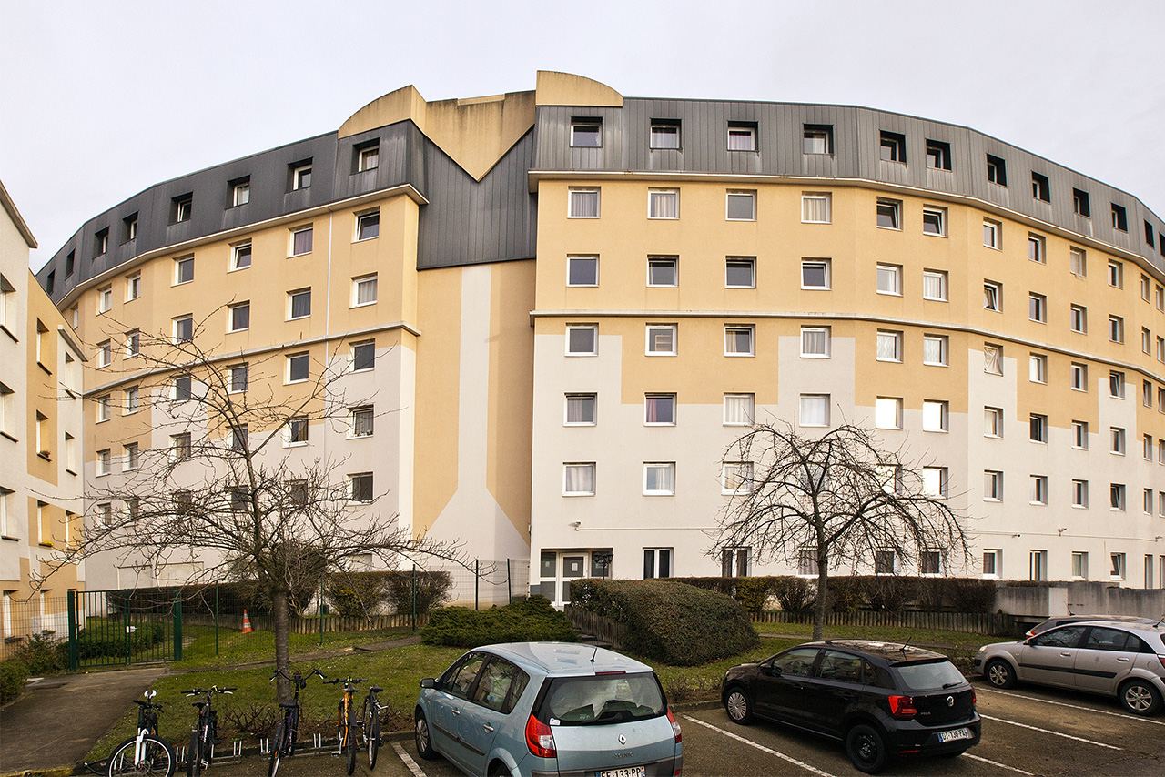 Façade de la résidence Les Estudines Noisy-le-Grand