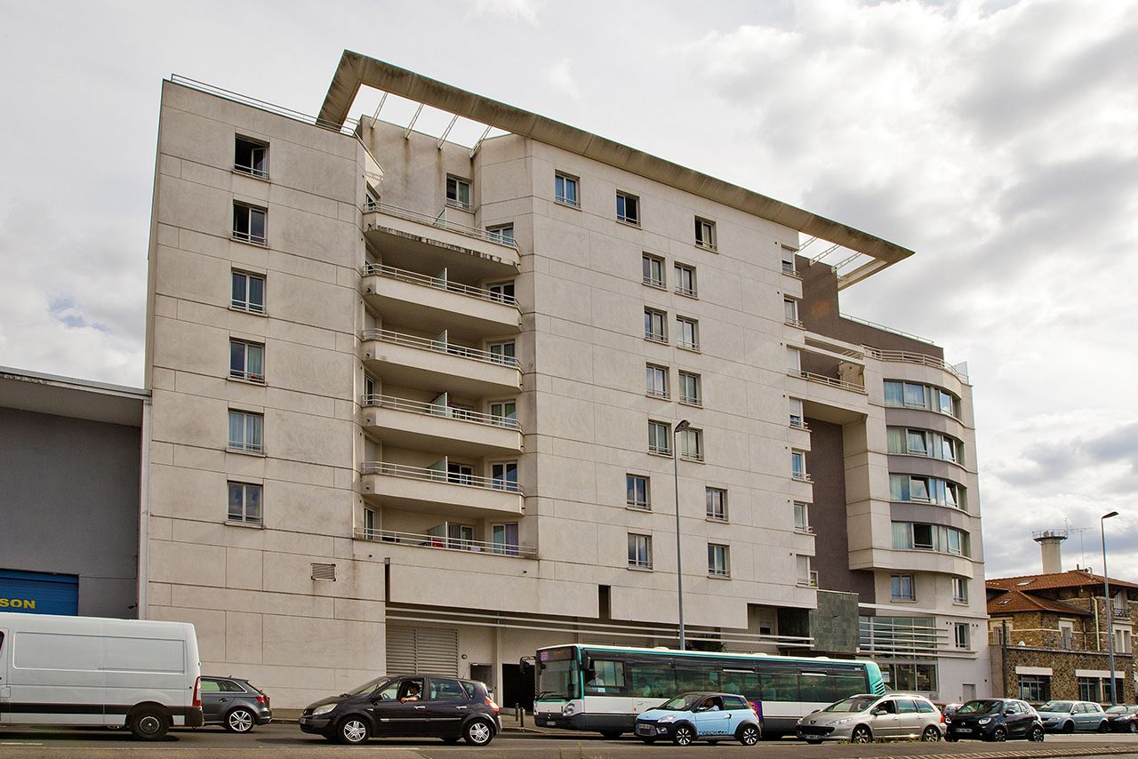 Façade de la résidence Les Estudines Neuilly-Plaisance Gallieni