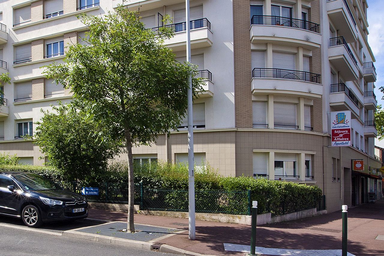 Façade de la résidence Les Estudines Paris Nanterre
