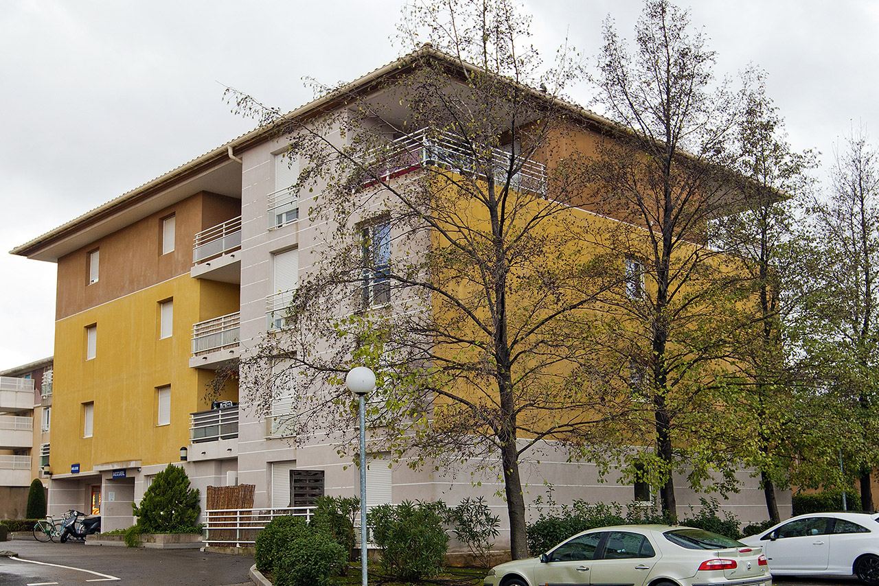 Façade de la résidence Les Estudines Marseille Victoria Park