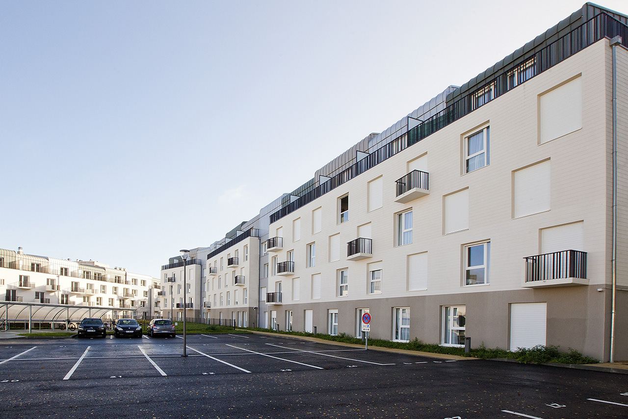 Façade de la résidence Les Estudines Limoges Las Rodas