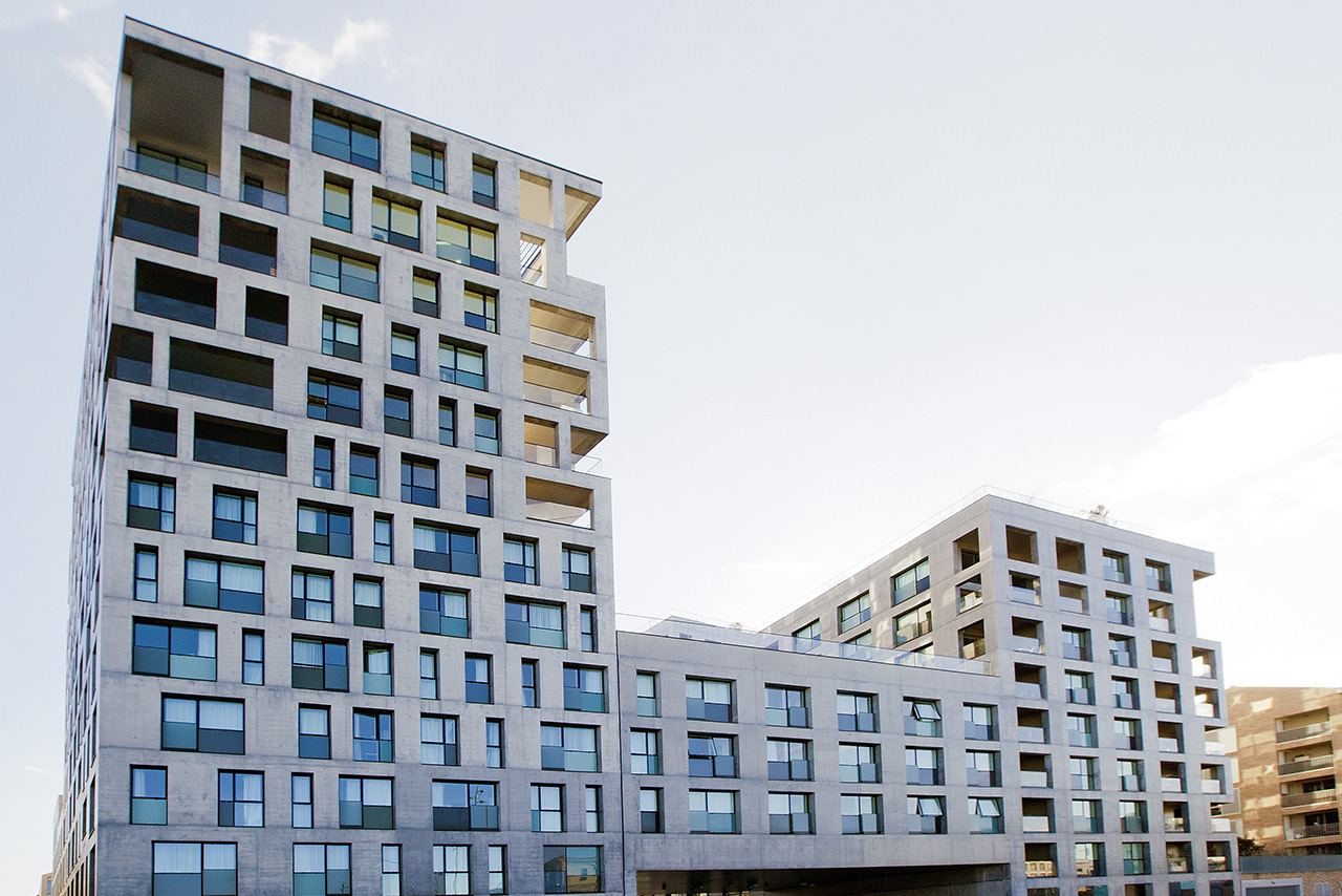 Façade de la résidence Les Estudines Bordeaux Lesieur