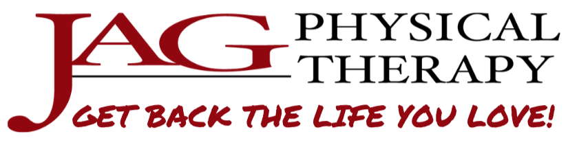 Logo for JAG PT with the slogan Get Back The Life You Love