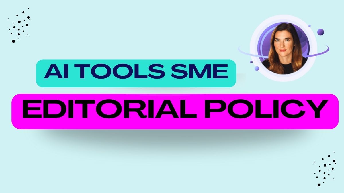 Editorial Policy - AI Tools SME