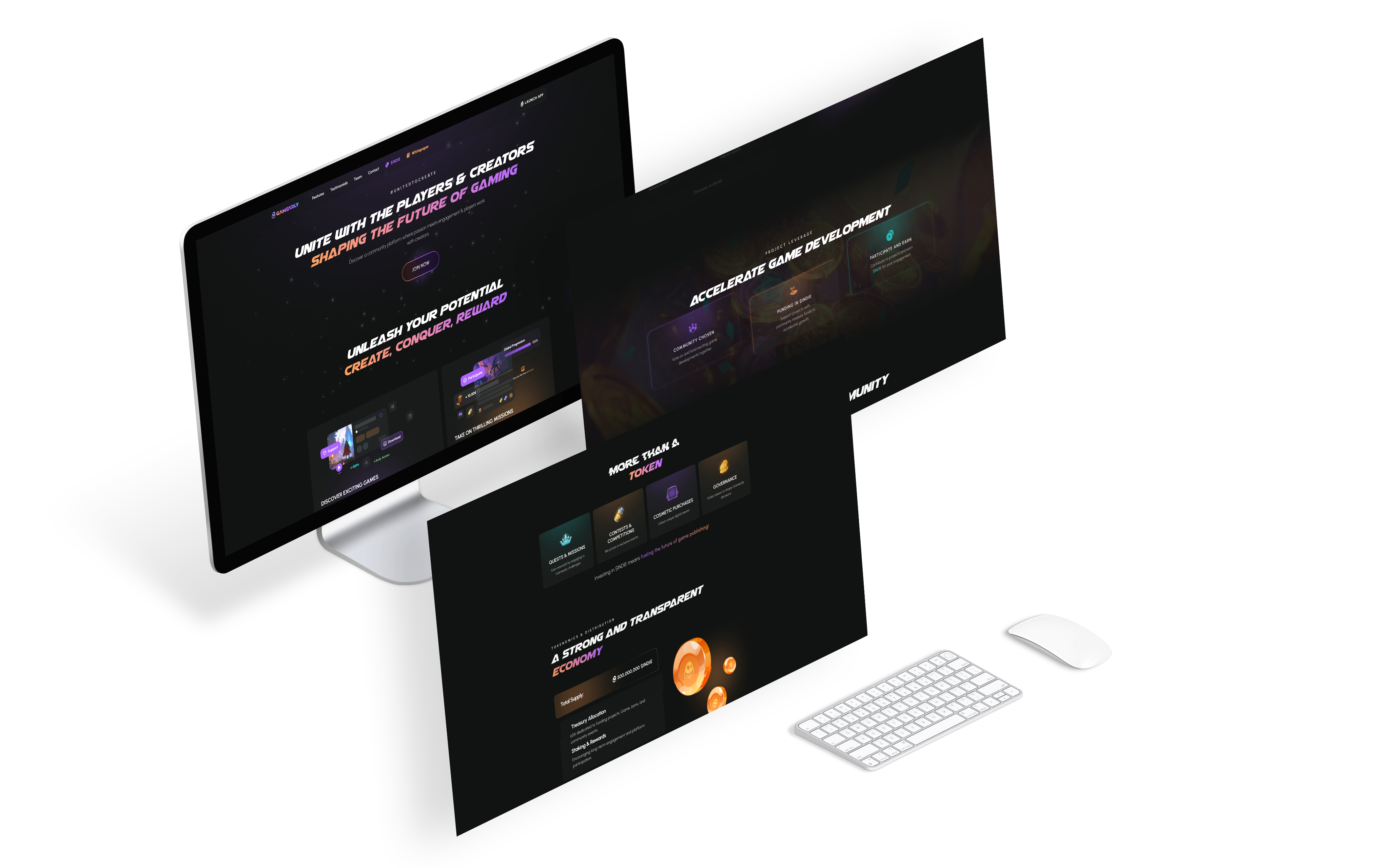 Screenshot from the website