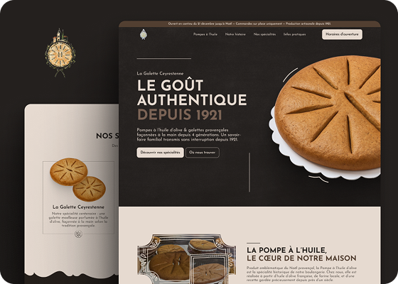 Screenshot from the website