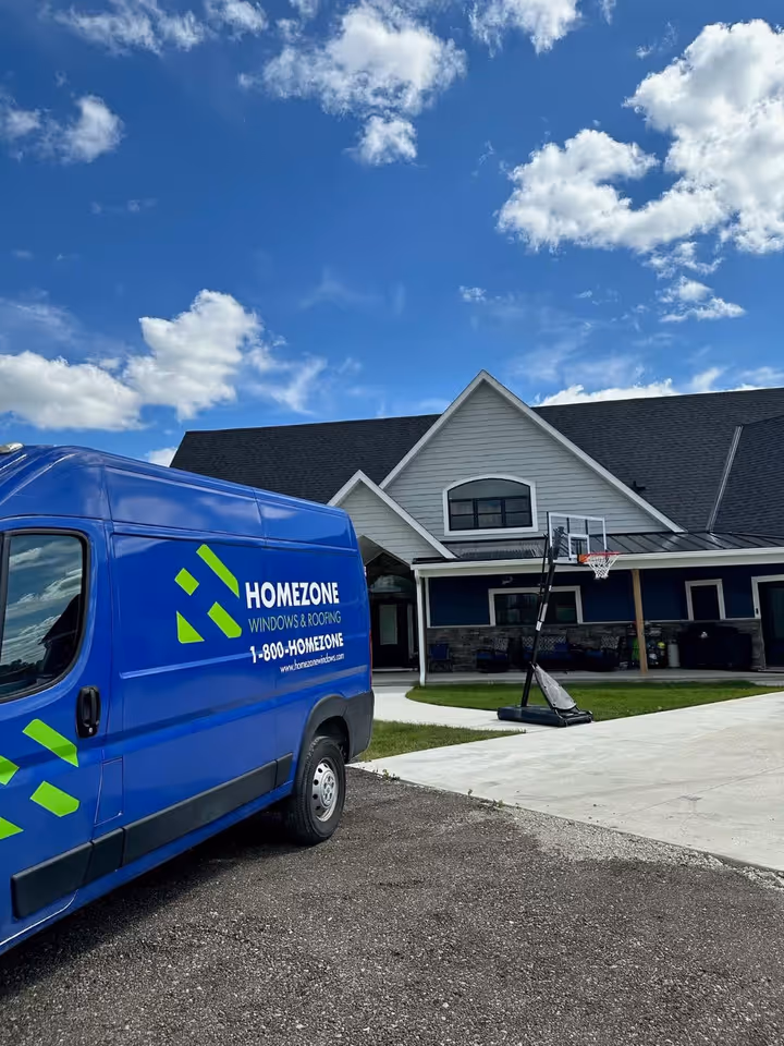 Homezone roof installed for homeowner in Michigan.