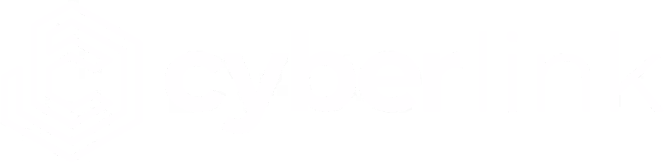 Paspaudus „Cyberlink“ logotipą, grįžtama į pirmąjį ekraną.