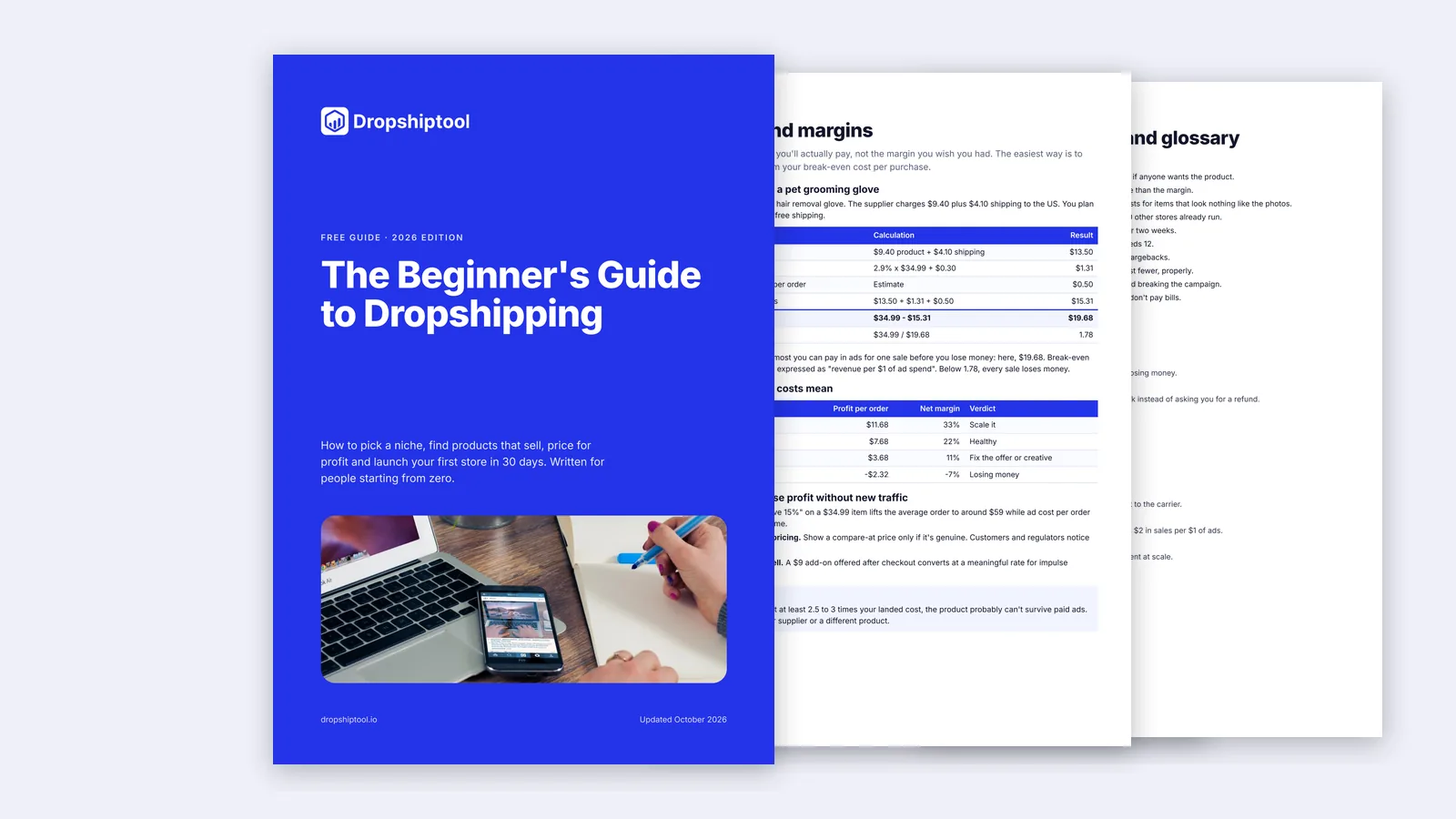 Free dropshipping guide PDF for beginners 2026
