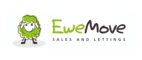 EweMove company logo with a green sheep cartoon and text 'EweMove Sales and Lettings'.
