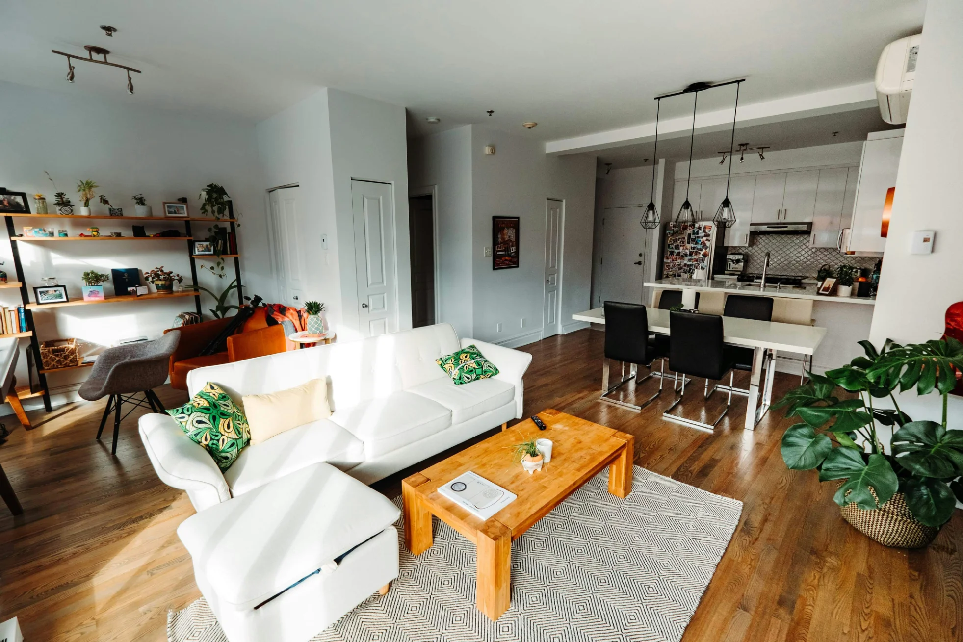 flat living room