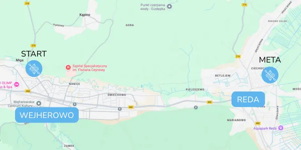 WEJHEROWO-REDA-MAPA
