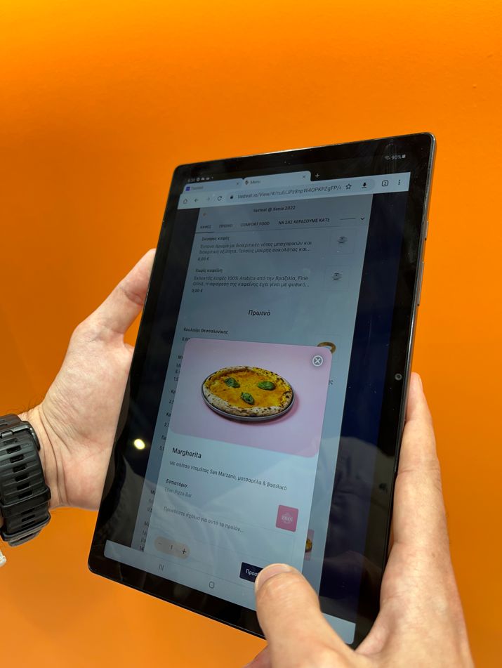 A user testing the MVP