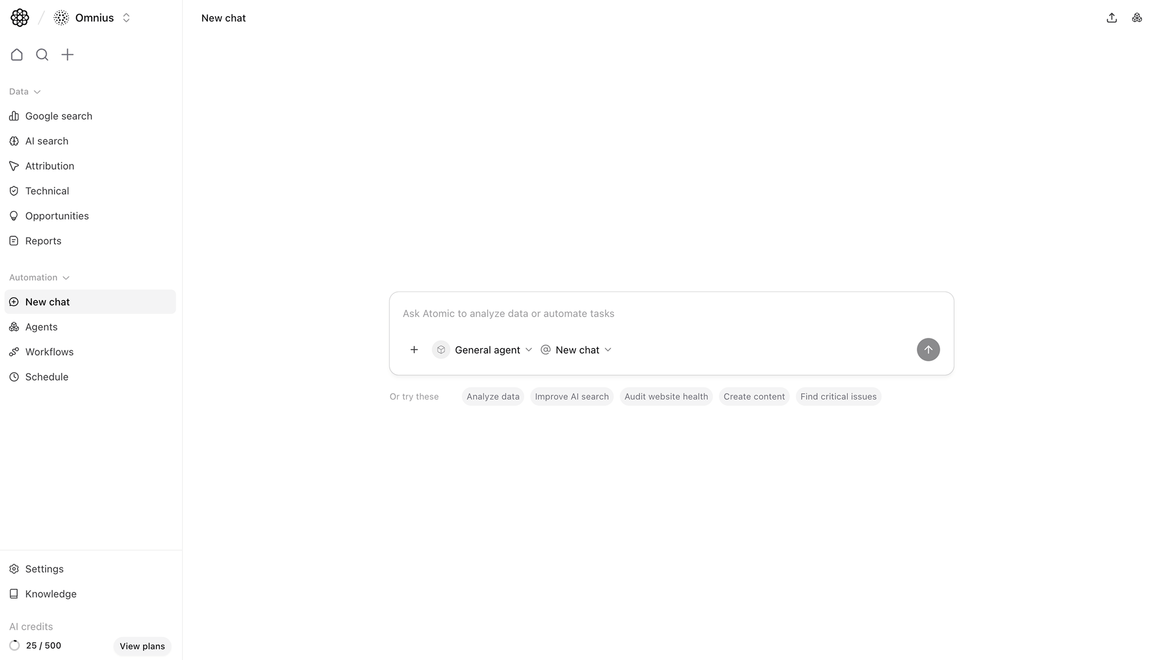 Automate with AI mobile