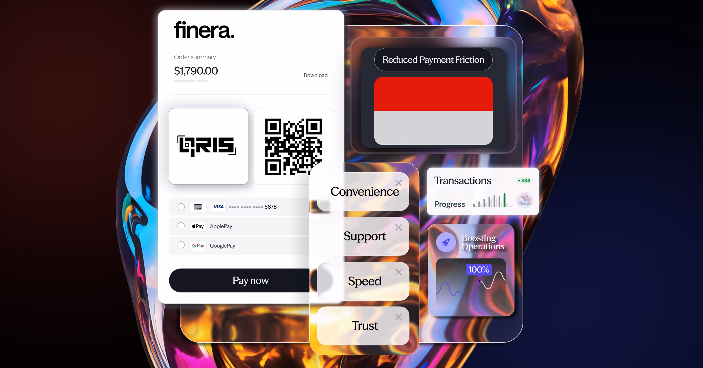 finera. now supports QRIS payments in Indonesia. Offer a familiar, trusted payment option that optimises conversion and aligns with local digital payment habits.