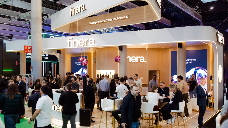 finera. booth design at ICE Barcelona 2026