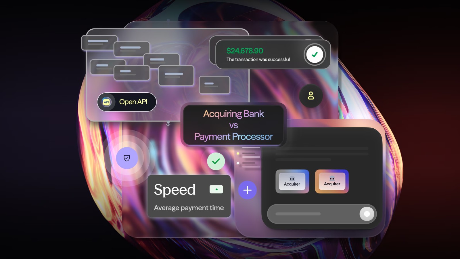 Your acquirer signs you, pays you and receives your disputes. The payment processor runs authorisation and settlement. See what changes with a facilitator.