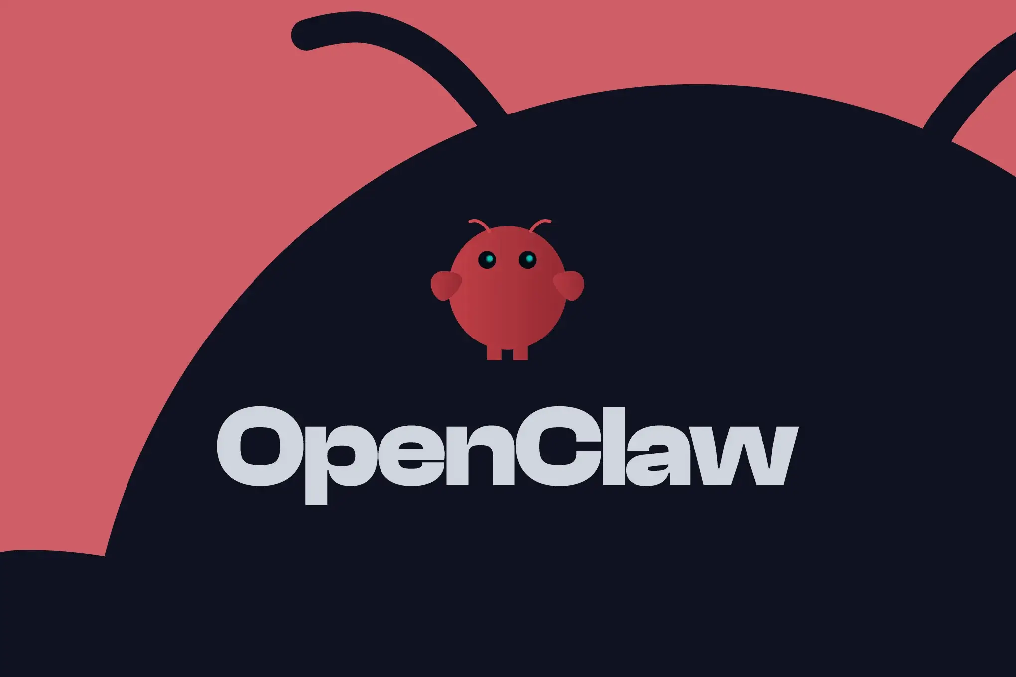 OpenClaw AI-agent met waarschuwingssymbolen voor beveiligingsrisico's bij autonoom handelen