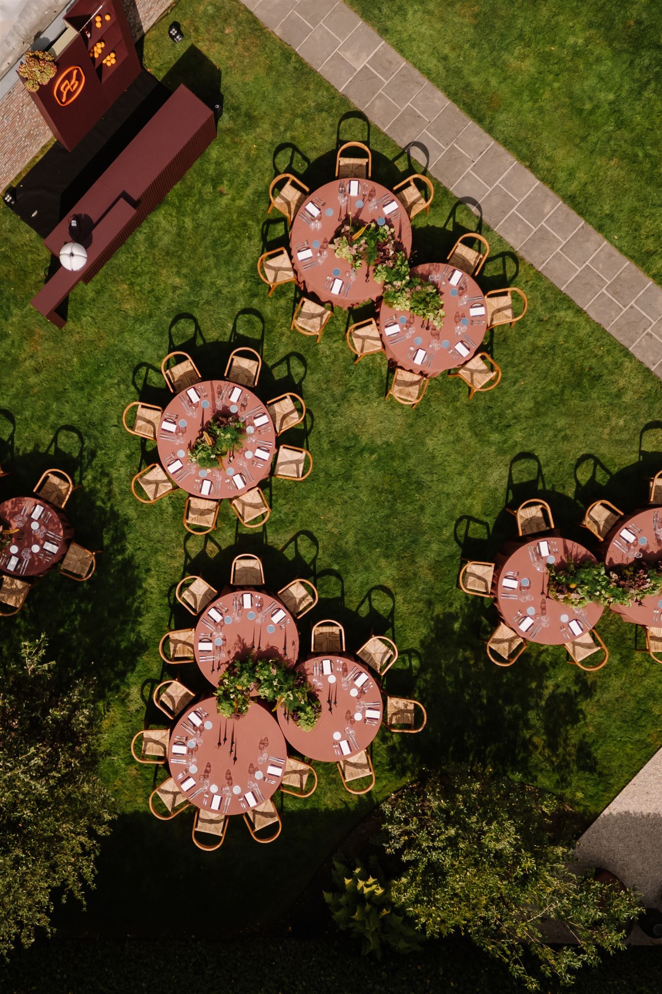 wedding garden event