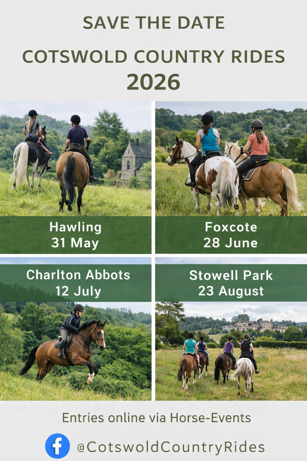 Events Flyer The Cotswold Hunt