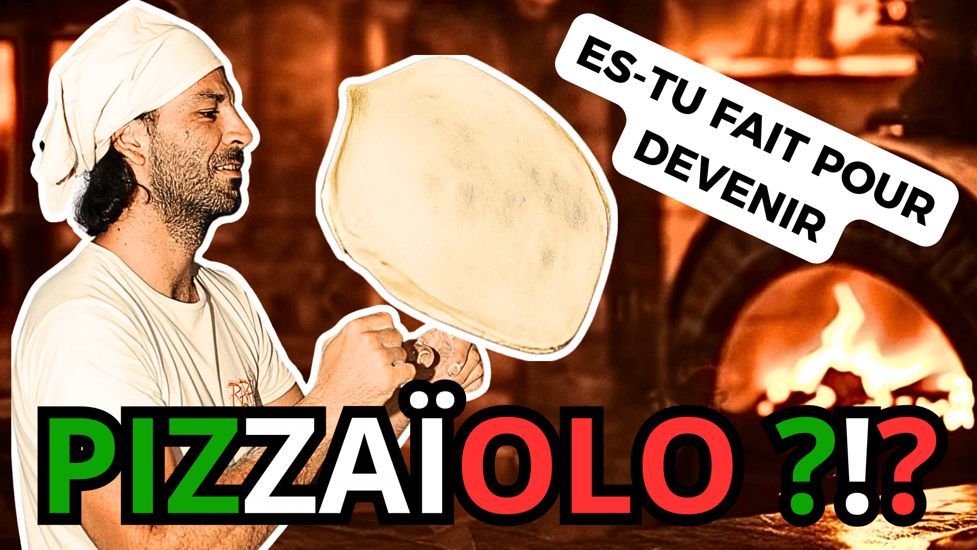 Pizza végétarienne maison garnie de roquette, tomates cerises, olives noires et mozzarella, sur pâte artisanale croustillante. 