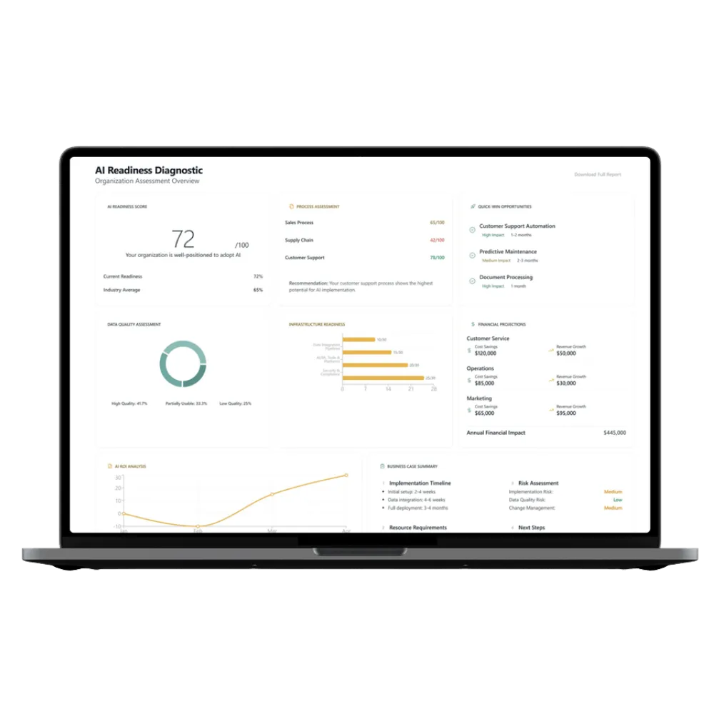 AI Acceleration Program Mockup