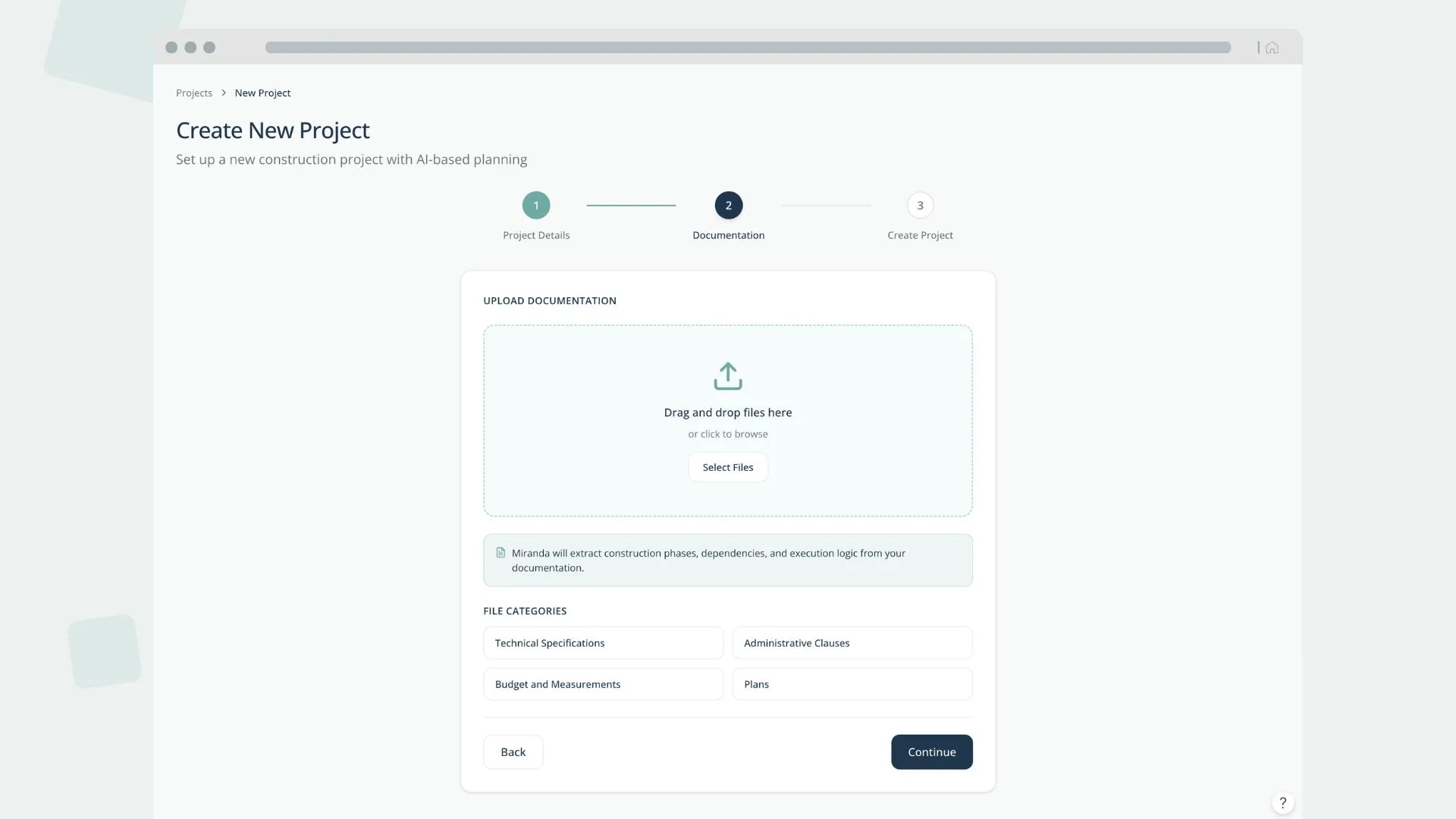 Document upload