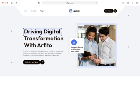 Landing Page Template Usability Image