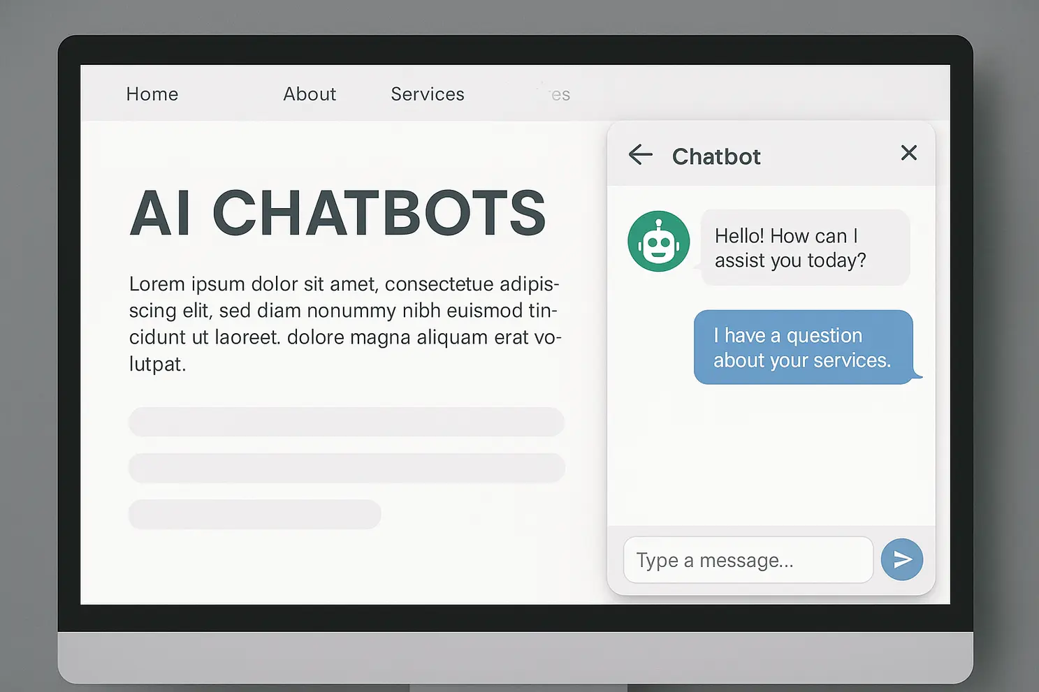 aiHax Chatbots für Unternehmenswebseiten
