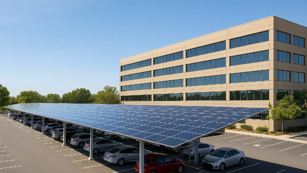 Solar Carport Canopies Designed and Installed By Wright Renewables