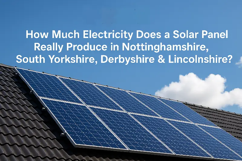 How much electricity can I expect my solar panels to generate?
