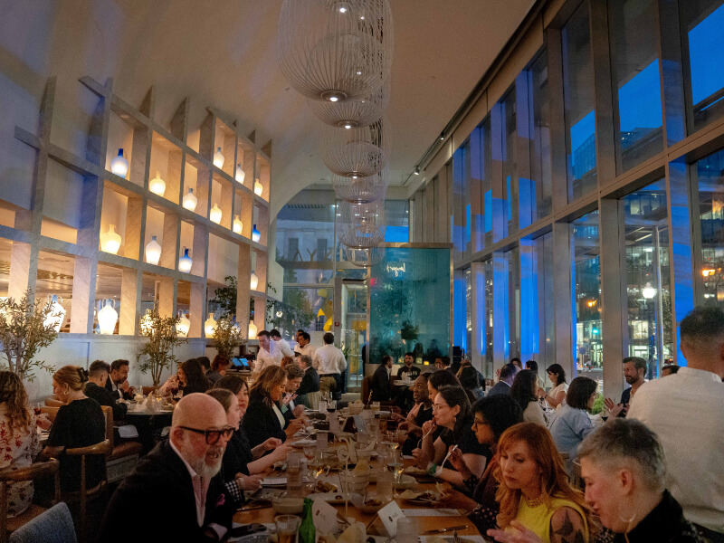 Corporate STEM gala formal dinner with bar service and professional catering — event management Washington DC