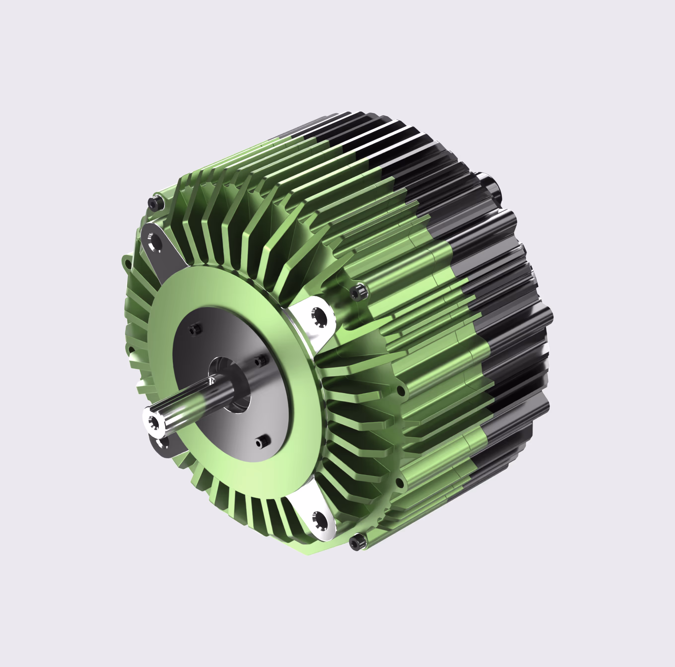 Rare-Earth-Free NEMA EC Motor, 1.5HP 