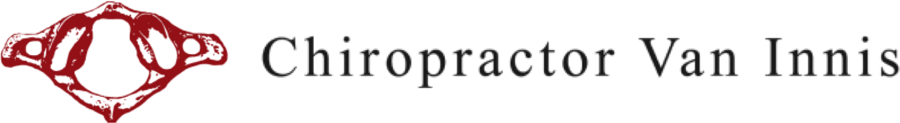 Logo of Chiropractor Van Innis, one of Dotworks clients/cases.