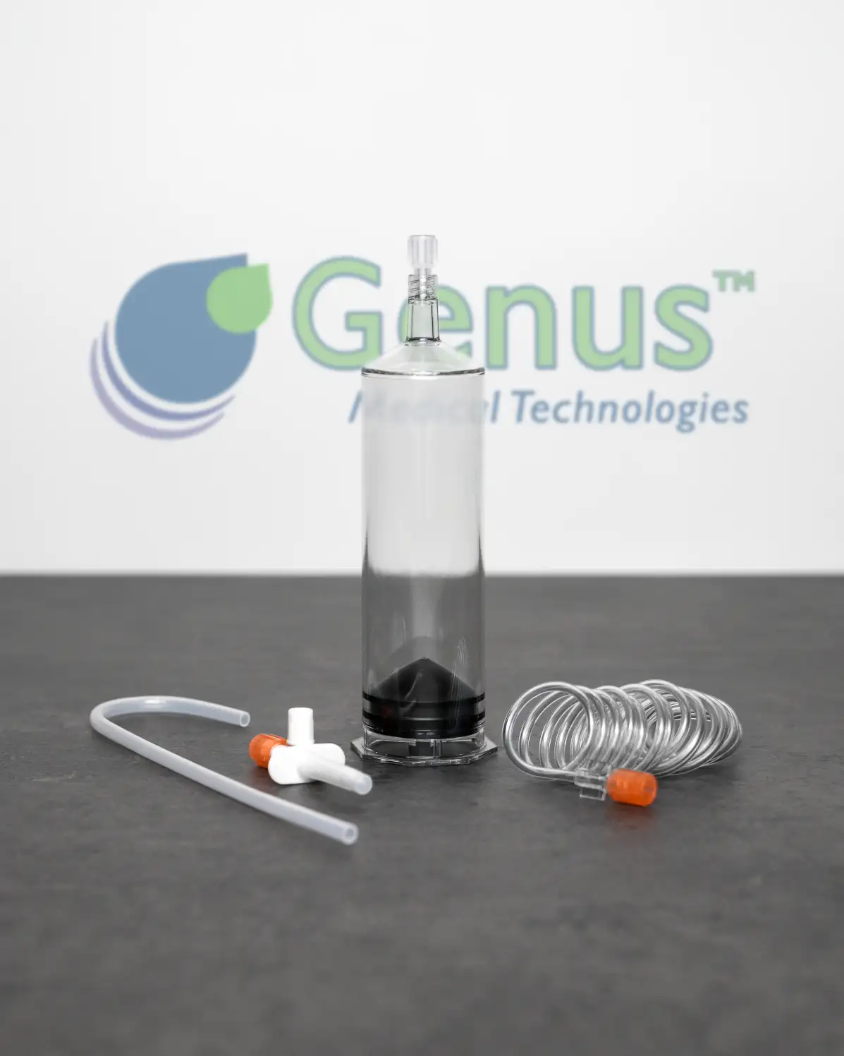 Genus Medical 128-200111 125 mL CT syringe kit for Optivantage and OptiOne injectors