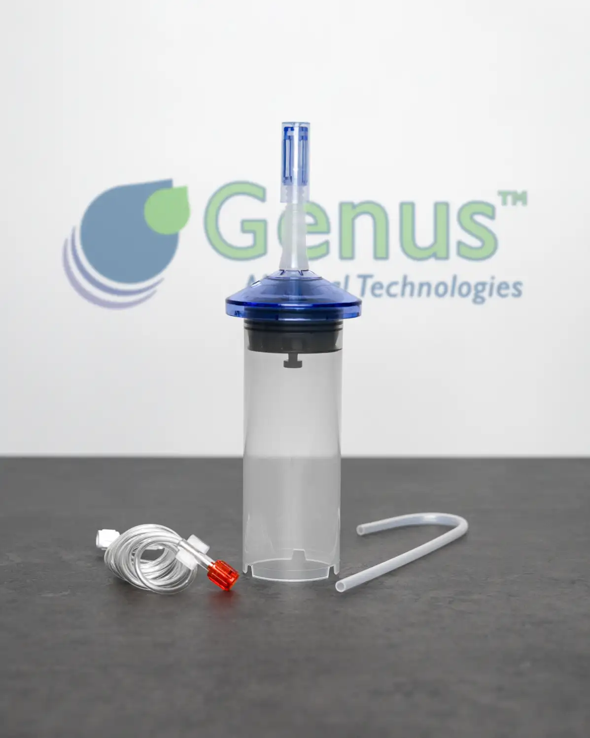 Genus Medical 128-200101 200 mL CT syringe kit for CT9000 and Optivantage injectors