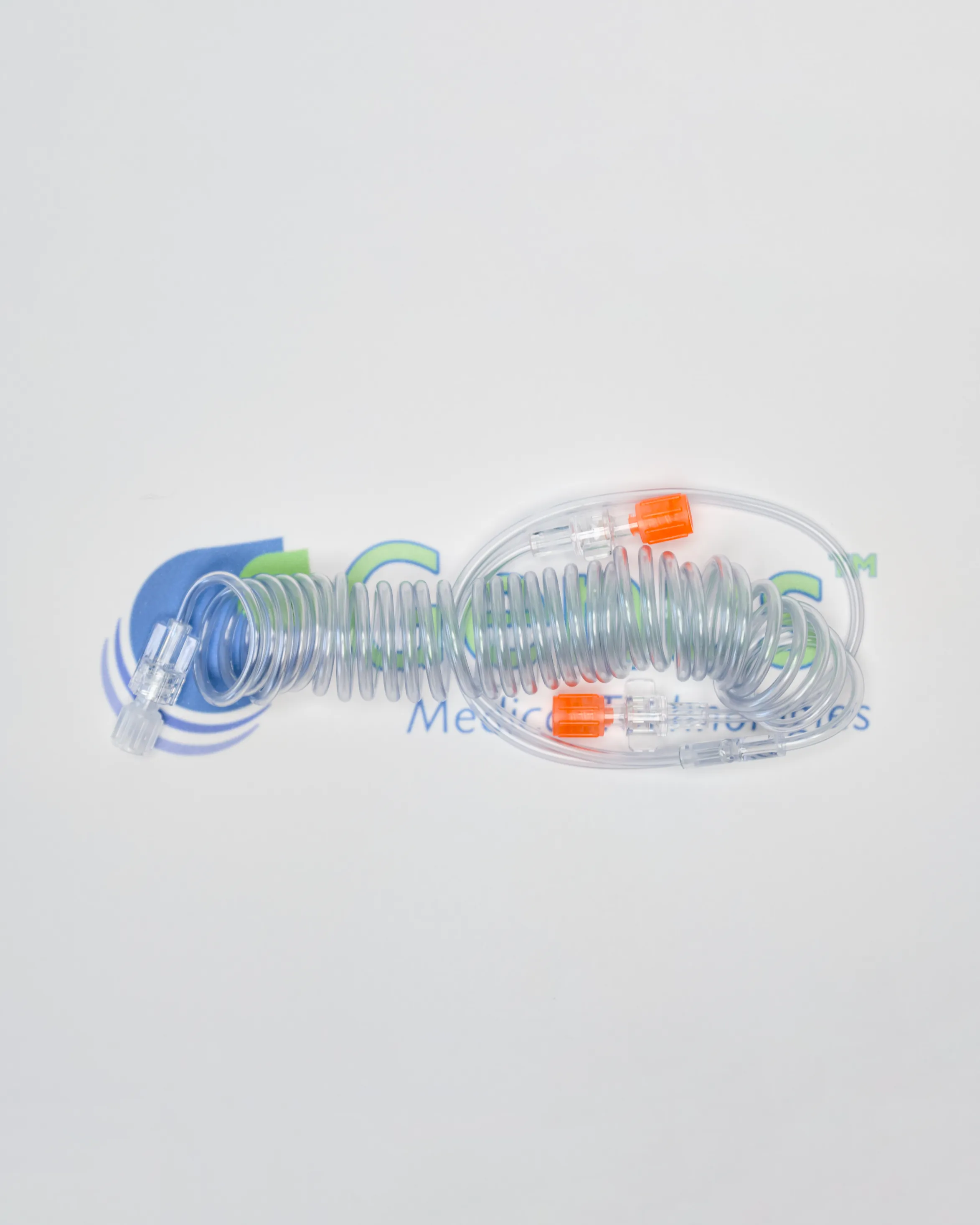 Genus Medical 128-614250 universal 96 inch Y coiled tubing with dual check valve