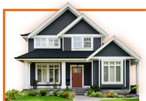 A modern single family home financed by a CapCenter mortgage product.